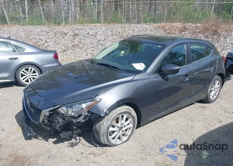 2015 Mazda Mazda3 I Touring z USA, uszkodzony, nr VIN 3MZBM1L79FM195854